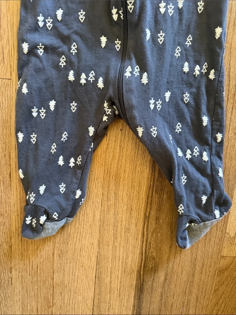 Gerber Baby Pine Tree Forest Footie Sleeper Cotton Pajama size 0-3 Months